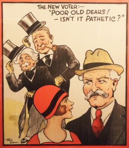 The New Voter poster, 1929 @ People's History Museum
