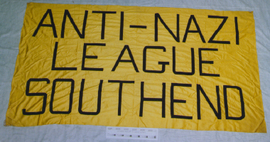 banner, Anti-Nazi League, Southend [NMLH.1993.548] (image/jpeg)