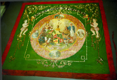 banner, Ancient Order of Foresters [NMLH.1993.497] (image/jpeg)