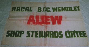 banner, AUEW [NMLH.1993.550] (image/jpeg)
