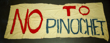 banner, No To Pinochet [NMLH.1992.409.26] (image/jpeg)