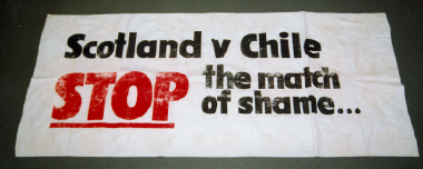 banner, Stop Scotland v Chile [NMLH.1992.409.27] (image/jpeg)