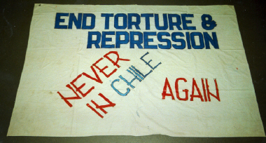 banner, End Torture and Repression [NMLH.1992.409.29] (image/jpeg)