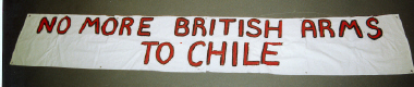 banner, No More British Arms to Chile [NMLH.1992.409.35] (image/jpeg)