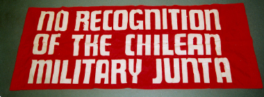 banner, Chilean Solidarity Campaign [NMLH.1992.409.36] (image/jpeg)