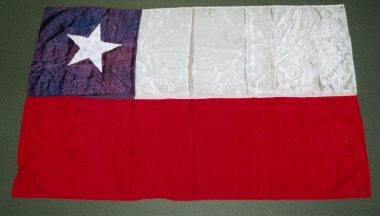 banner, Chilean National Flag [NMLH.1992.409.31] (image/jpeg)