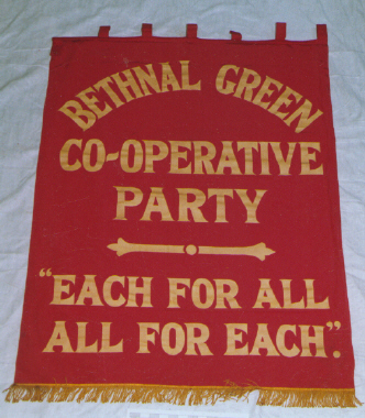 banner, Bethnal Green Co-operative Party [NMLH.1993.575] (image/jpeg)