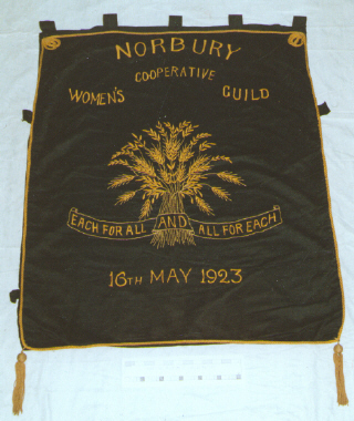 banner, Co-operative Women's Guild, Norbury [NMLH.1993.572] (image/jpeg)