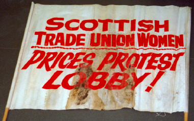 banner, Scottish Co-op Women [NMLH.1993.746] (image/jpeg)