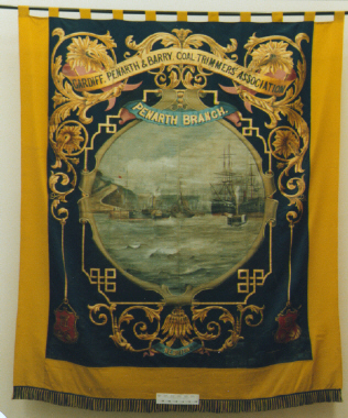 banner, Cardiff, Penarth And Barry Coal Trimmers Association, Penarth Branch [NMLH.1993.566] (image/jpeg)