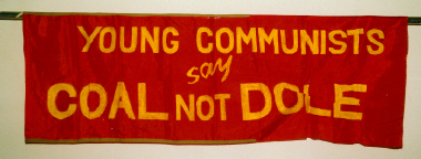 banner, Young Communists [NMLH.1994.168.296] (image/jpeg)