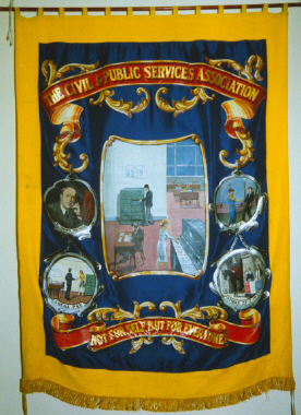 banner, The Civil and Public Services Association [NMLH1992.113] (image/jpeg)
