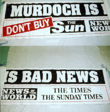 banner, Murdoch Is Bad News [NMLH1993.663] (image/jpeg)