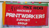 banner, Free Mike Hicks [NMLH1991.10] (image/jpeg)