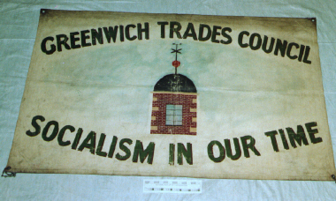 banner, Greenwich Trades Council [NMLH1993.693] (image/jpeg)