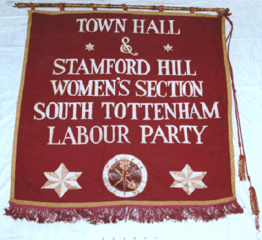 banner, South Tottenham Labour Party [NMLH.1993.622] (image/jpeg)