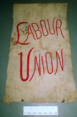 banner, Labour Union [NMLH.1991.29] (image/jpeg)