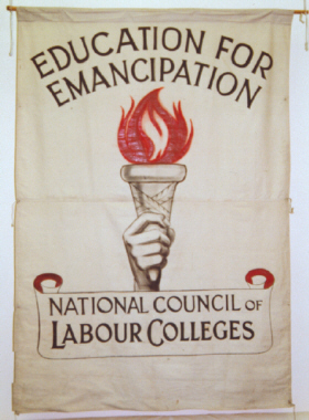 banner, National Council of Labour Colleges [NMLH.1993.619] (image/jpeg)