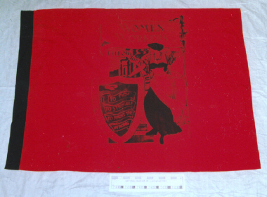 banner, [modern replica] National Federation of Women Workers [NMLH.1993.595] (image/jpeg)