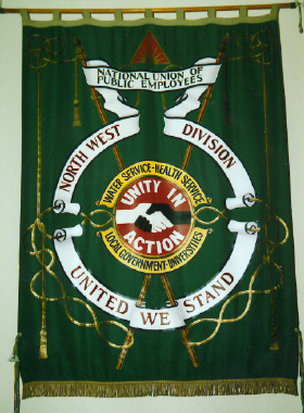 banner, N.U.P.E. North West Division [NMLH. 1993.760] (image/jpeg)