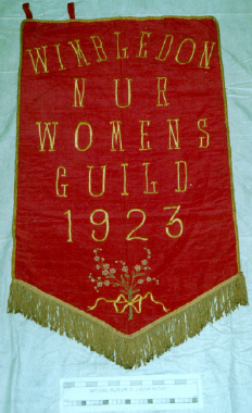 banner, National Union of Railwaymen Women's Guild, Wimbledon [NMLH.1993.654] (image/jpeg)