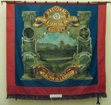 banner, National Winding and General Engineers Society [NMLH.1993.656] (image/jpeg)
