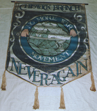 banner, No More War Movement [NMLH.1993.564] (image/jpeg)