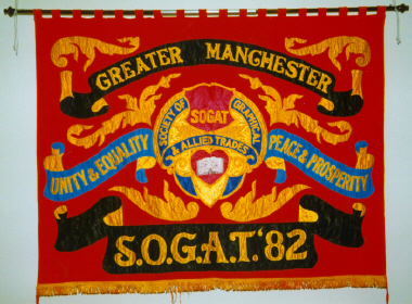 banner, Greater Manchester S.O.G.A.T. '82 [NMLH.1992.440.1] (image/jpeg)