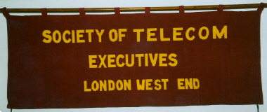banner, Society of Telecom Executives [NMLH.1993.765] (image/jpeg)