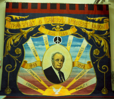 banner, Transport and General Workers Union [NMLH.1992.342] (image/jpeg)
