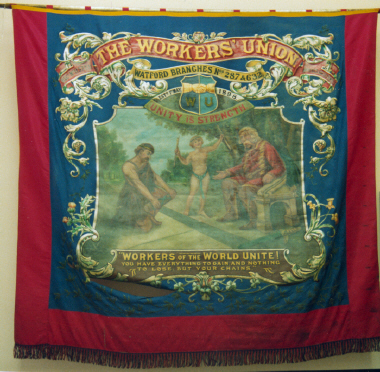 banner, The Workers Union, Watford Branch [NMLH.1993.713] (image/jpeg)