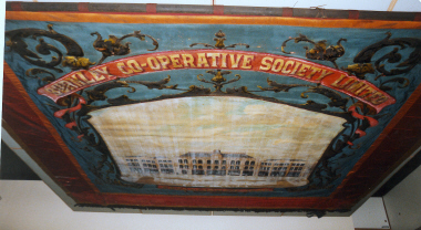 banner, Co-operative Society Ltd. Burnley. [NMLH. 1998. 26. 3] (image/jpeg)