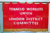 banner, Tobacco Workers Union [NMLH.1991.99.471] (image/jpeg)