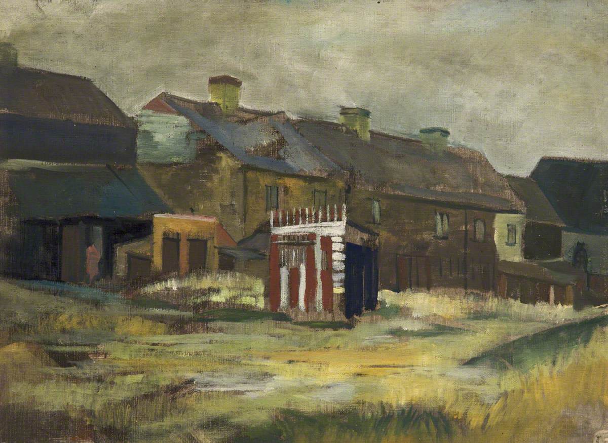 Carr, Dorothy; Mining Village; People's History Museum; http://www.artuk.org/artworks/mining-village-206561 (image/jpeg)