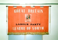 NMLH.1993.744 GB Labour Party League of Youth banner (image/jpeg)