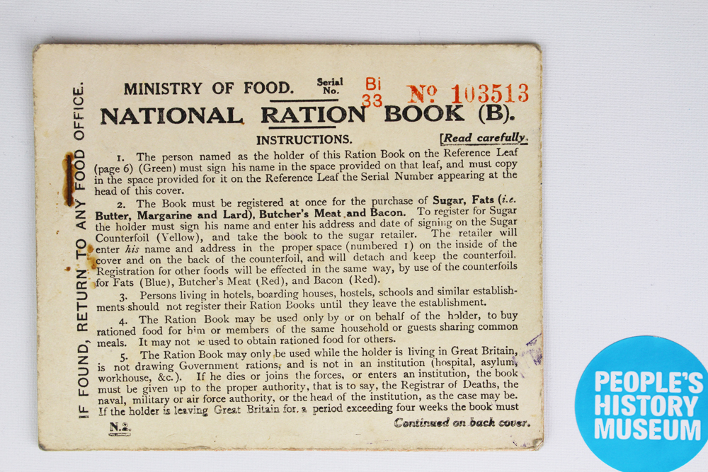 National Ration Book, Goodchild family (image/jpeg)