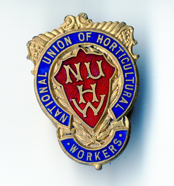 National Union of Horticultural Workers badge (image/jpeg)