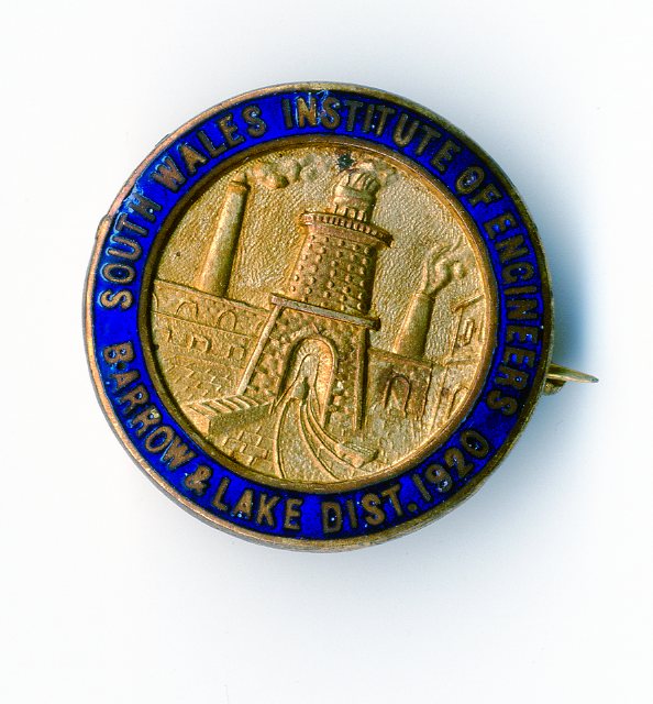 South Wales Institute of Engineers Barrow and Lake District badge (image/jpeg)