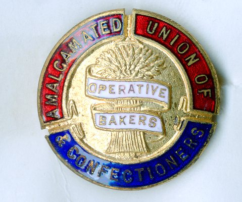 Amalgamated Union of Operative Bakers and Confectioners badge (image/jpeg)