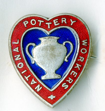 National Society of Pottery Workers badge (image/jpeg)