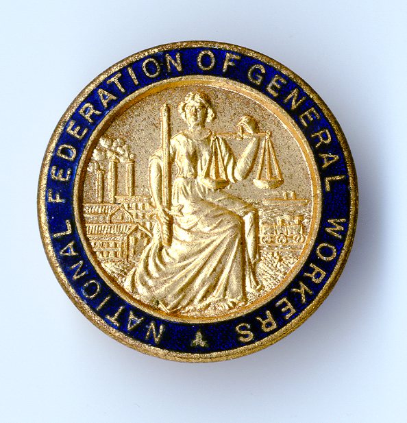 Federation of General Workers badge (image/jpeg)