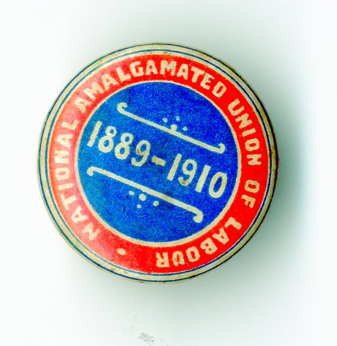 National Amalgamated Union of Labour badge (image/jpeg)