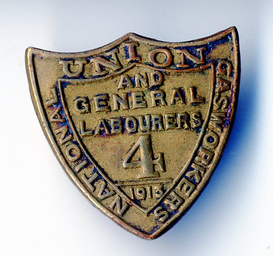 National Union of Gas and General Labourers badge (image/jpeg)