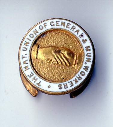 National Union of General and Municipal Workers badge (image/jpeg)