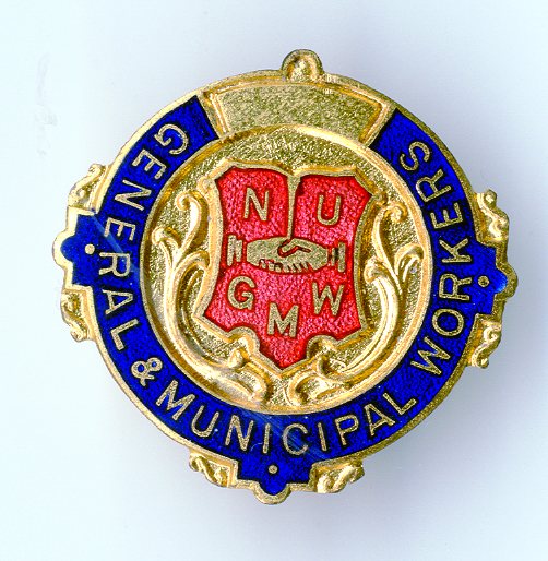 National Union of General and Municipal Workers badge (image/jpeg)