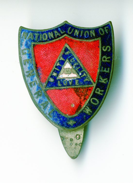National Union of General Workers badge (image/jpeg)