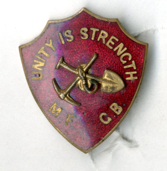  Miners Federation of Great Britain badge (image/jpeg)