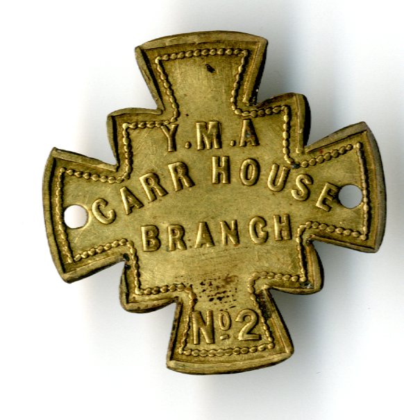 Yorkshire Miners' Association, Carr House Branch badge (image/jpeg)