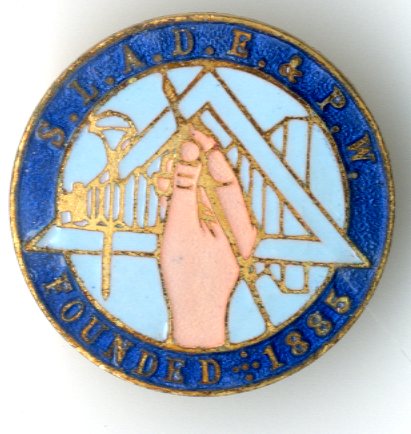 Lithographs, Artists, Designers, Engravers and Process Workers badge (image/jpeg)