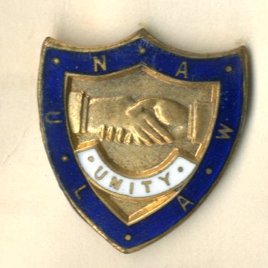National Amalgamated Union of Life Assurance Workers badge (image/jpeg)